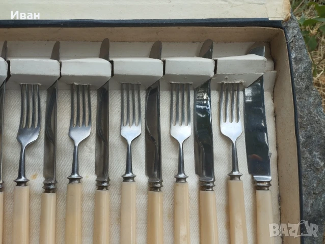 Руски комплект вилици и ножове , снимка 6 - Прибори за хранене, готвене и сервиране - 50966288