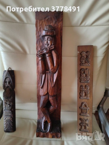 Дървени статуетки с ръчна изработка., снимка 3 - Декорация за дома - 53884130
