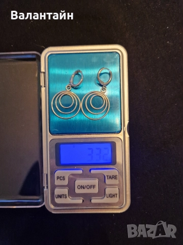 Сребърни Обеци- различни видове, снимка 2 - Обеци - 12269342