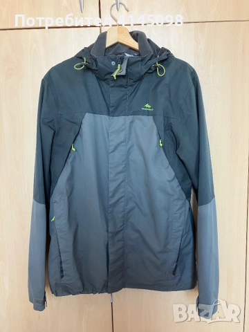 Quechua мъжко непромукаемо яке за преходи