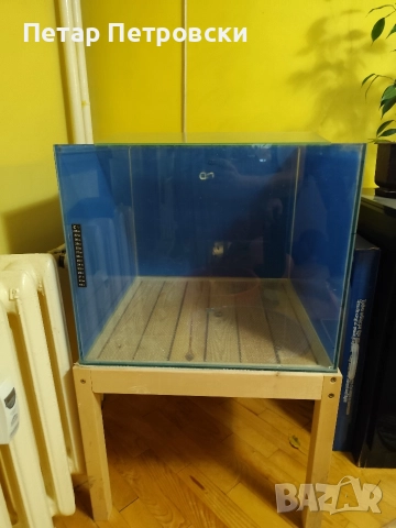 Аквариум 55x55x45H, снимка 2 - Аквариуми - 52724615