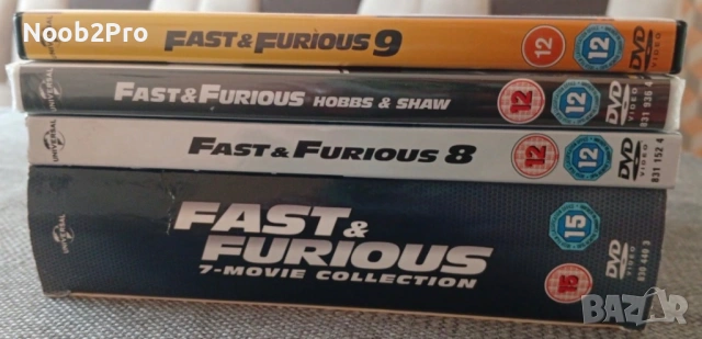 Продавам Fast and Furious DVD колекция (10 филма), снимка 2 - DVD филми - 54272901