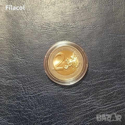 Люксембург 2 евро 2020  Хайнрих Нидерландски Orangе  UNC, снимка 2 - Нумизматика и бонистика - 53262733