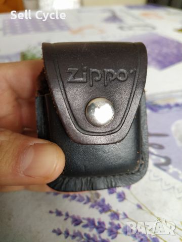 ✅Запалка ZIPPO в кожено калъфче❗