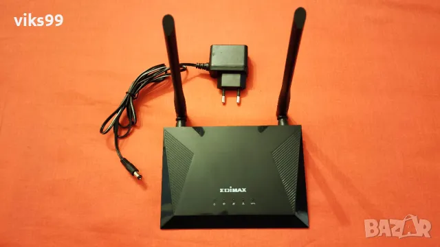 Wi-Fi Рутер EDIMAX BR-6428nS V5 4-в-1 N300, снимка 2 - Рутери - 48038641