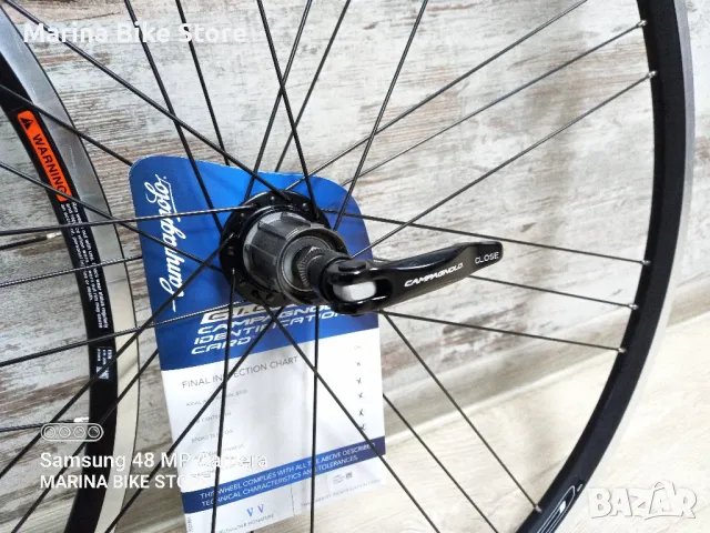 НОВИ алуминиеви шосейни капли Campagnolo Calima C17 , снимка 2 - Части за велосипеди - 47996942