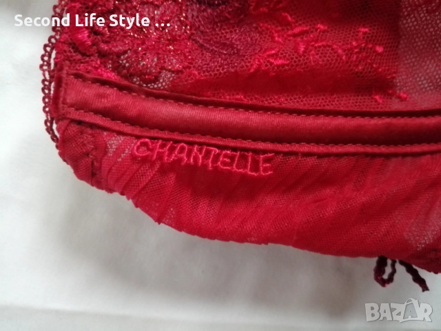 75E прозрачен дантелен сутиен Chantelle , снимка 6 - Бельо - 52899887