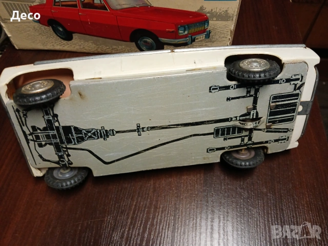 Стара полска играчка автомобил Ролс Ройс., снимка 7 - Колекции - 53033319