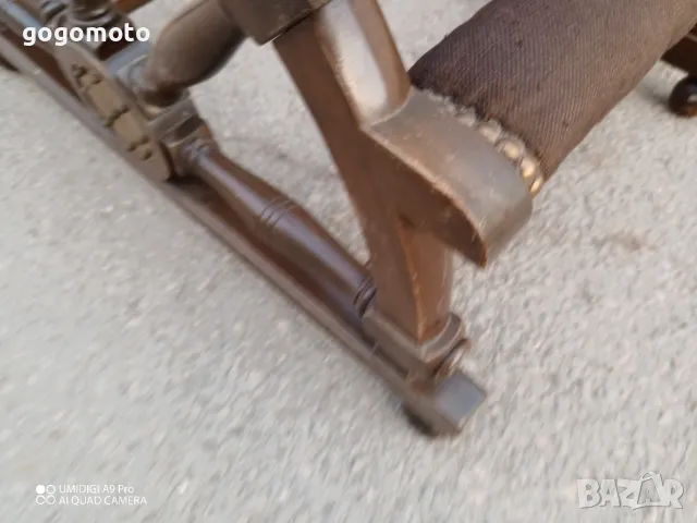 ПРОДАДЕН Стол, кресло, фотьойл, донесен от USA, LIMITED EDITIONS, OLD TEXAS CHAIR, УНИКАТ, снимка 8 - Столове - 50076891