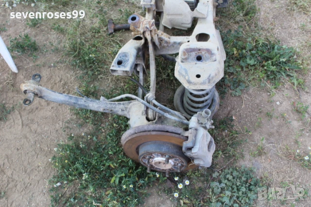 Заден мост Мазда 3 2008 2.3i 158hp Mazda 3 седан главини пружини всичко , снимка 7 - Части - 50661645