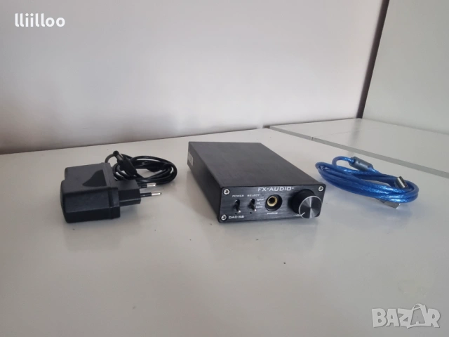 FX-AUDIO DAC-X6 ДАК и Слушалков усилвател 