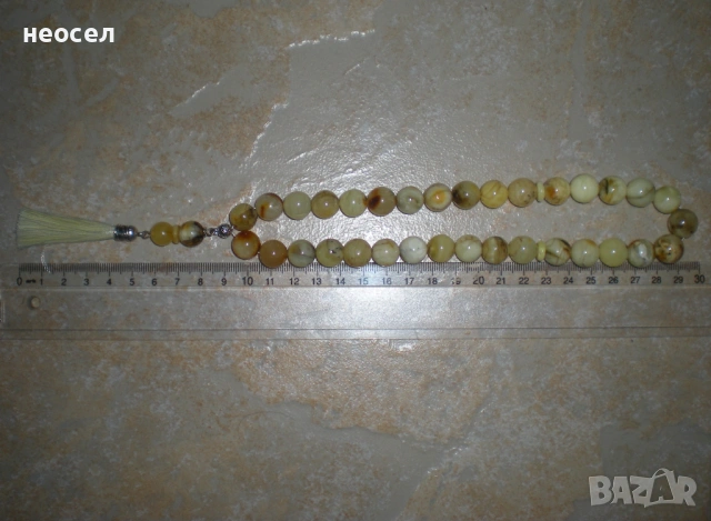 Броеница от кралски кехлибар, снимка 5 - Колиета, медальони, синджири - 54067978