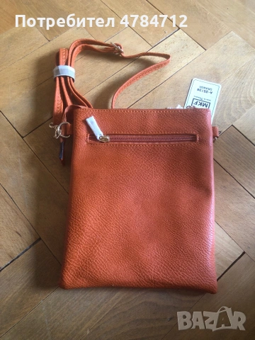 Чанта малка оранжева нова, снимка 2 - Чанти - 54125453