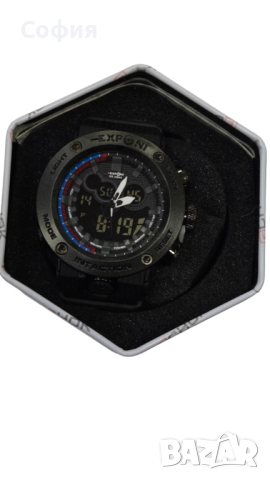 Водоустойчив спортен дигитален часовник EXPONI, снимка 2 - Мъжки - 45009066
