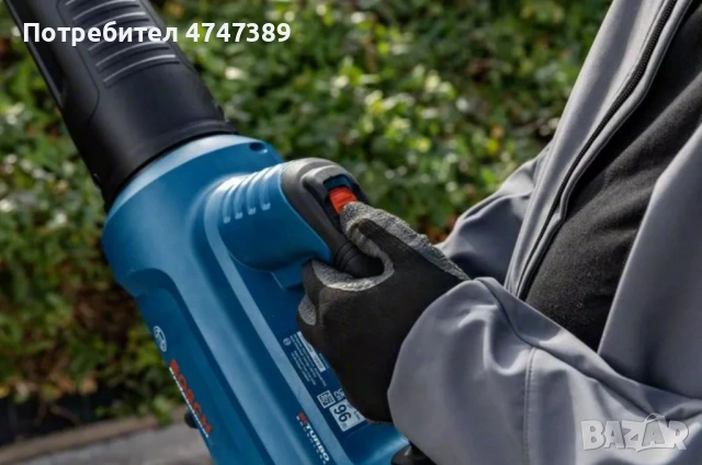 Акумулаторна въздуходувка BOSCH GBL 18V-750 SOLO, 18V, снимка 3 - Винтоверти - 53629448