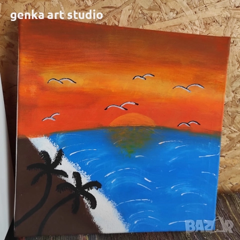 Тропическа вечер!, снимка 2 - Картини - 52394764