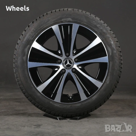 18" 5x112 Mercedes E-Klasse W213 S213 Bicolor Sport Packet OEM, снимка 5 - Гуми и джанти - 53568424