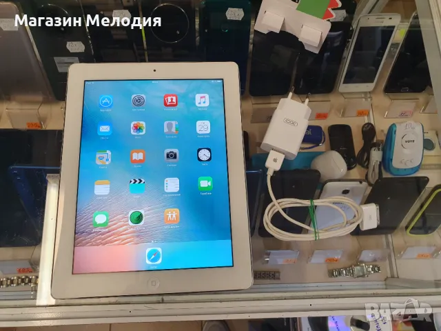 9,7" таблет iPad 2 A1395 има зарядно. В много добро състояние. Работи отлично., снимка 5 - Таблети - 48881583