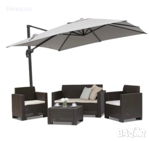 Продавам Чадър Siena 2,5х2,5 м сив