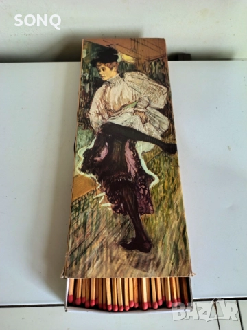 Изключително Рядък Огромен Колекционерски Френски Кибрит, снимка 2 - Колекции - 52125506