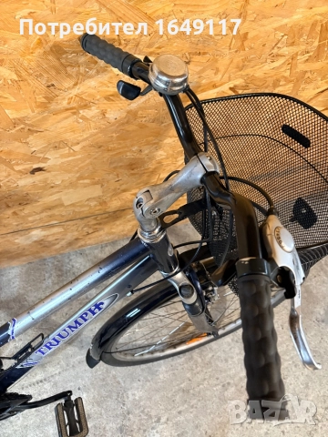 28цола Triumph алуминиев дамски градски велосипед колело[21ck-Shimano], снимка 4 - Велосипеди - 52997216