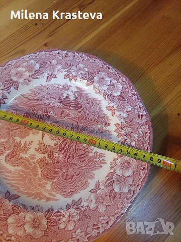 Woodland unicorn tableware England 3 броя, снимка 4 - Чинии - 53283900