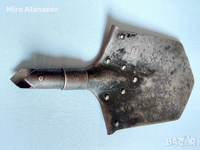 Войнишка лопатка 1915 год., снимка 7 - Антикварни и старинни предмети - 53786804