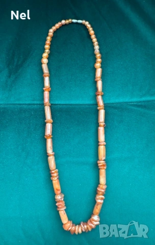 Гердан от карнеол - винтидж бижу