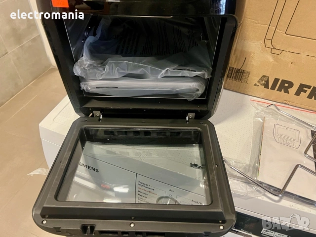 ЧИСТО НОВ!!! мултифункционален фритюрник с горещ въздух Chefman 10л, снимка 6 - Фритюрници - 53441232