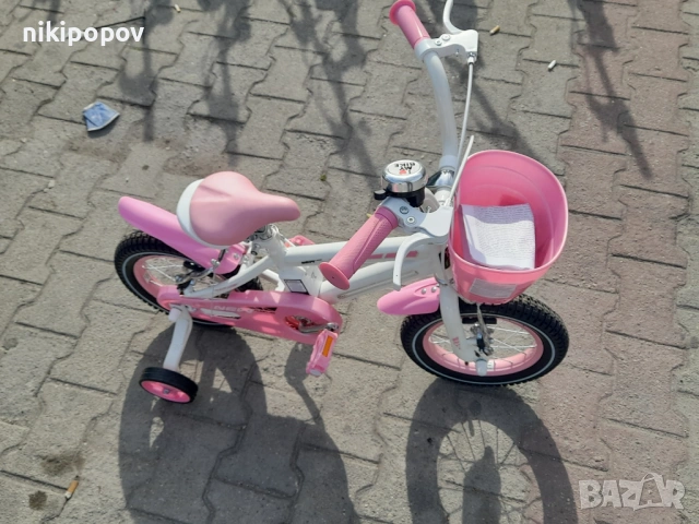 MONI Велосипед 12" 1290 розов, снимка 8 - Велосипеди - 53759059