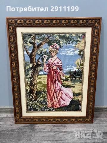 Гоблен на момиче , снимка 5 - Гоблени - 50838346