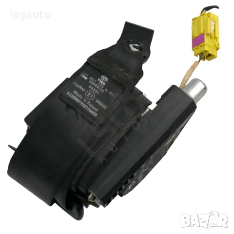Преден ляв предпазен колан Volkswagen Touran I 2003-2010 ID:149578, снимка 2 - Части - 51728703
