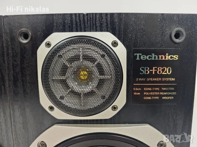 стерео тонколони TECHNICS SB-F820, снимка 6 - Тонколони - 48752849