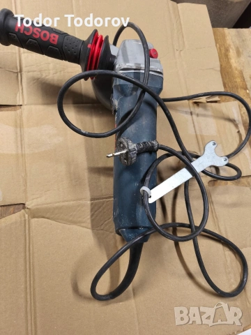 Ъглошлайф Bosh 1400 w, снимка 3 - Други инструменти - 53422813