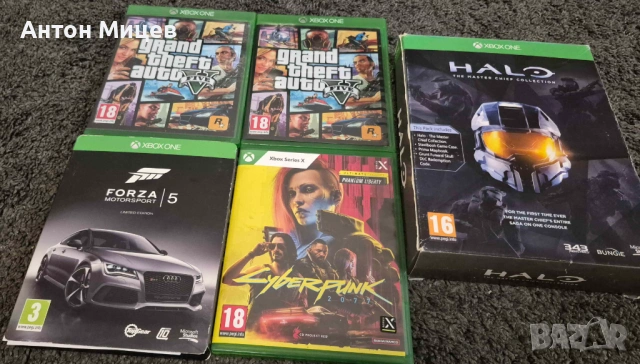 39 XBOX One X игри GTA V CoD FIFA Halo Cyberpunk 2077 Forza Steelbook, снимка 3 - Игри за Xbox - 53825797