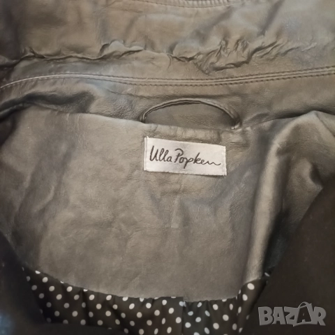 Макси кожено яке Ulla Popken, снимка 5 - Якета - 52787799