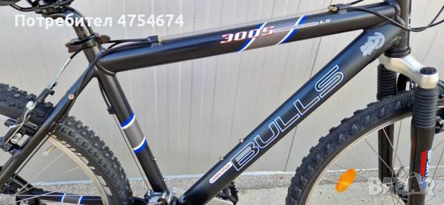 Алуминиев велосипед BULLS колело 26", снимка 4 - Велосипеди - 53807992