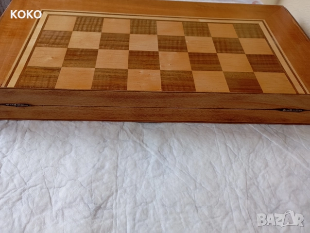 Стара Дървена Кутия от Шах, снимка 4 - Други ценни предмети - 51824693