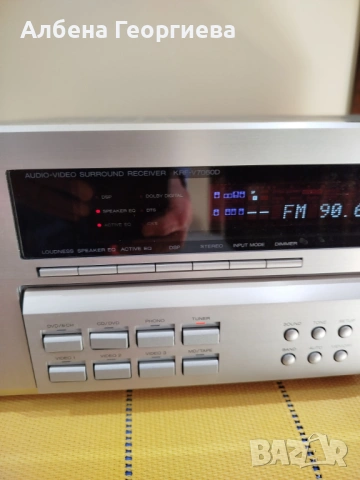 Усилвател KENWОOD  KRF- V7060D, снимка 7 - Ресийвъри, усилватели, смесителни пултове - 53782406