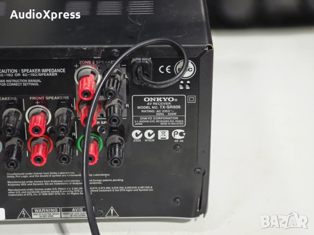 🎬🔥 ONKYO TX-SE606 – AV Receiver , снимка 6 - Ресийвъри, усилватели, смесителни пултове - 54275622