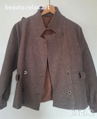 Сиво топло палто 