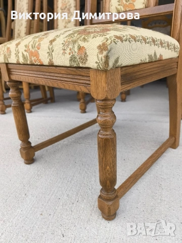 Комплект от 6 трапезни стола , снимка 7 - Столове - 54058815