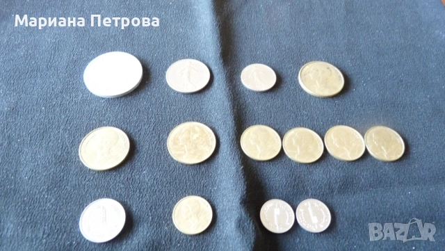 Лот от Френски франка - 5-тата Република, снимка 2 - Нумизматика и бонистика - 51550898