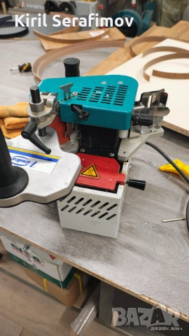 Криволинейна кантираща машина Вирутекс , снимка 3 - Други машини и части - 52538582