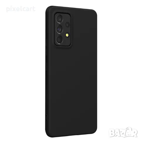 Силиконов калъф Soft Matte за Samsung Galaxy A53 5G, Черен, снимка 1 - Калъфи, кейсове - 47955499