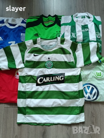 Лот футболни фланелки Germany,Цска,Берое,Celtic,Real,Manchester,Juventus, снимка 4 - Футбол - 52928865