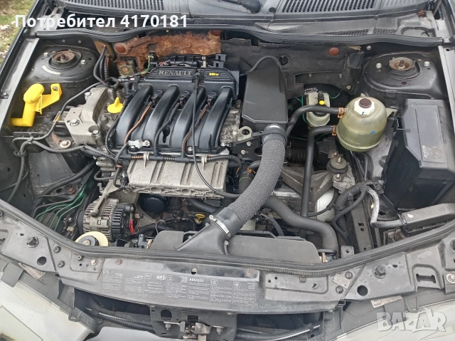 Рено меган кабрио 1.6.16в топ, снимка 6 - Автомобили и джипове - 53288382