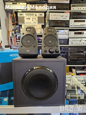 Компютърни колни с бас каса Logitech 2.1 Z625 POWERFUL THX SOUND Пълен комплект, само са тествани., снимка 2 - Тонколони - 53285723