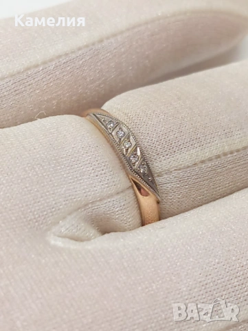 Руско злато , снимка 3 - Пръстени - 53395966