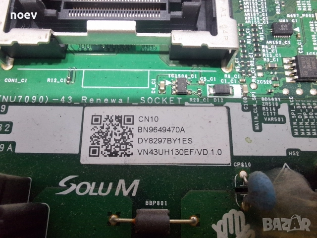 Main Board BN9649470A от Samsung UE43NU7092U INNOLUX , снимка 2 - Части и Платки - 52424748